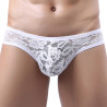 MenSexyWear Slip en dentelle Floom Blanc